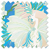 Faded Glamour, Absinthe Stripe - Made To Measure Curtains
